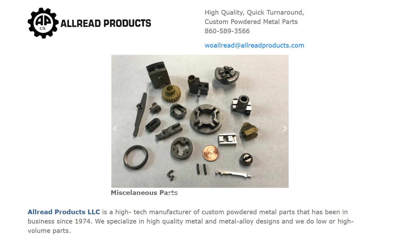 Allread Products, LLC Allread Products, LLC
