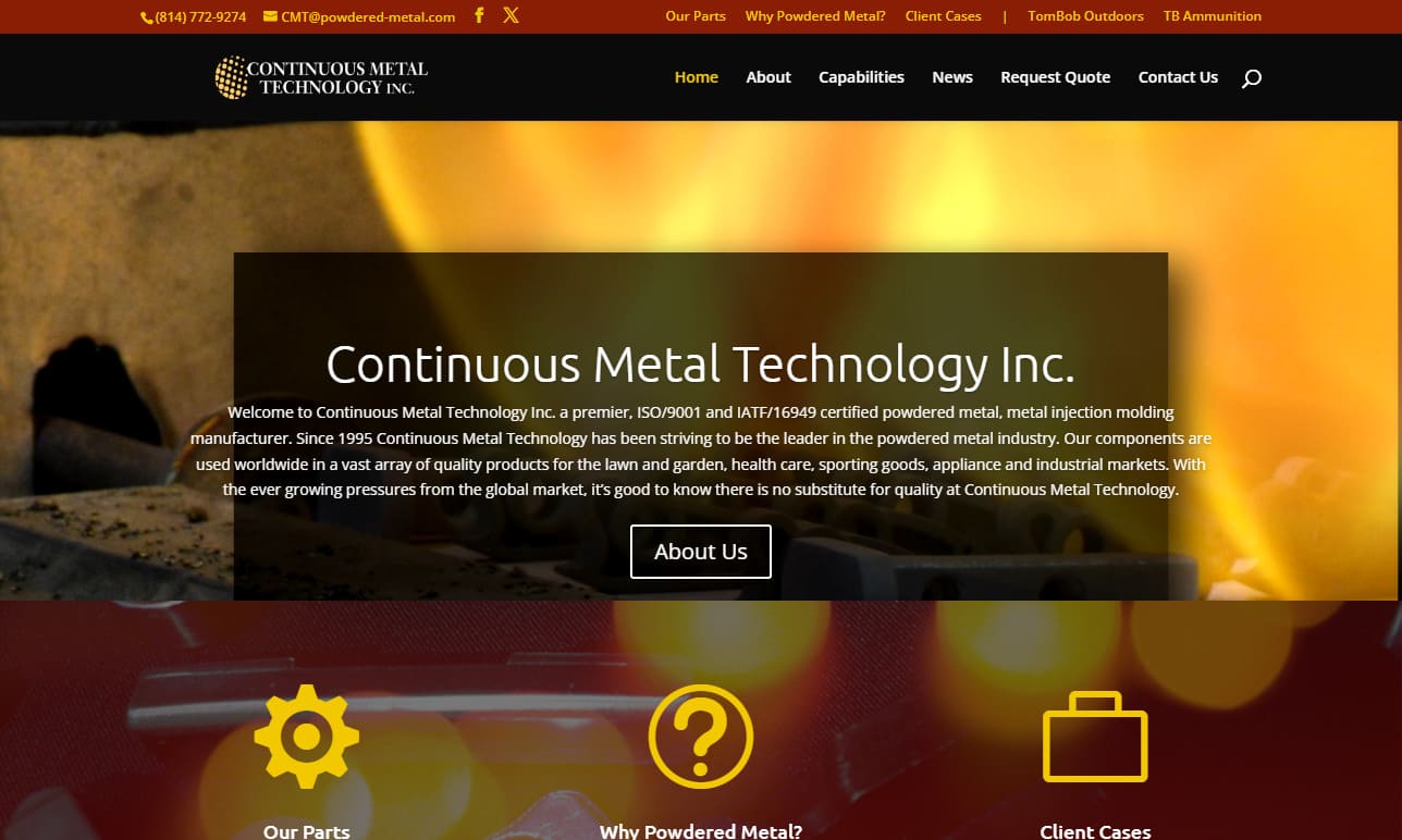 Continuous Metal Technology Inc. Continuous Metal Technology Inc.